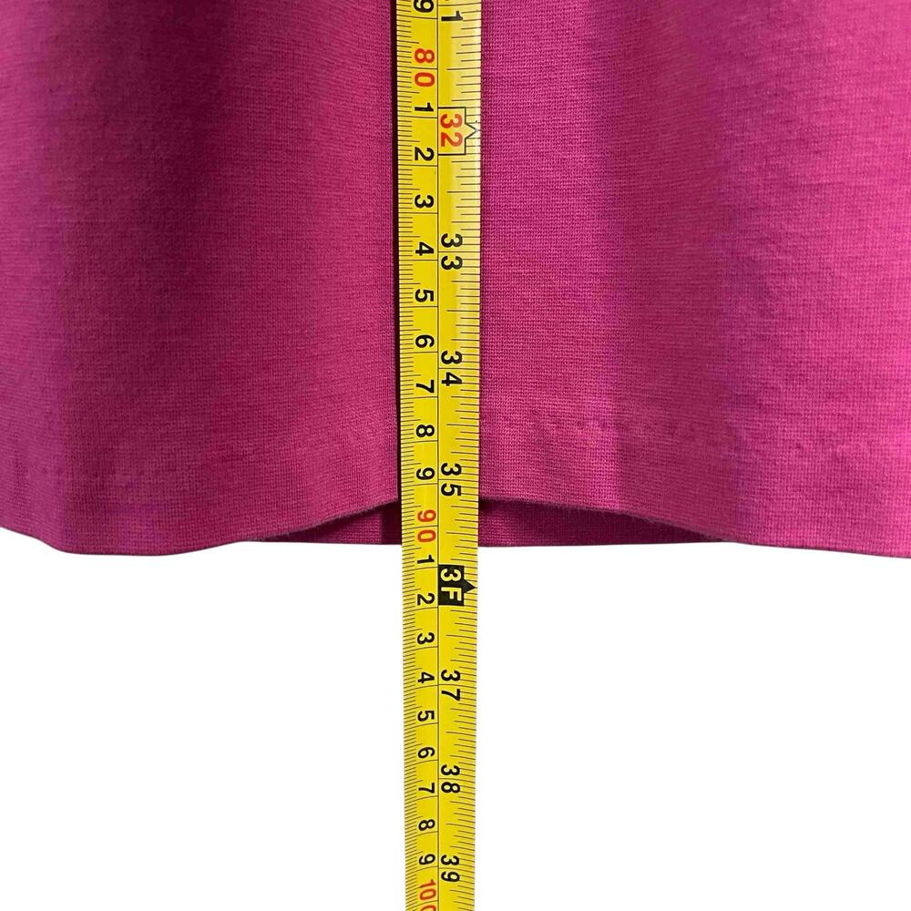 Womens Boden Siobhan Lined Ponte Shift Dress Blue Pink Colorblock Jersey Sze 6R - Picture 8 of 8